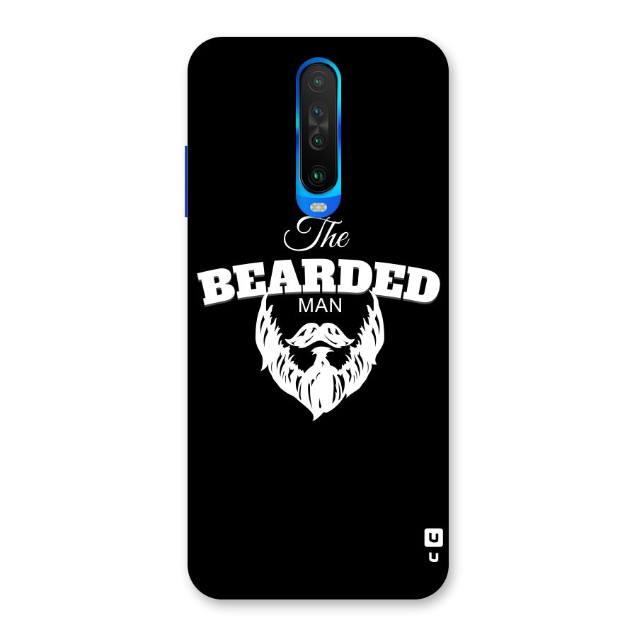 The Bearded Man Back Case for Poco X2