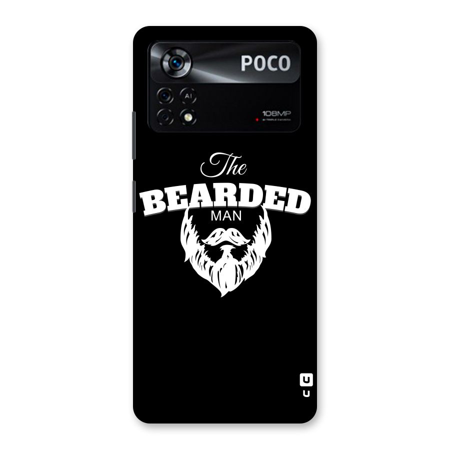 The Bearded Man Back Case for Poco X4 Pro 5G