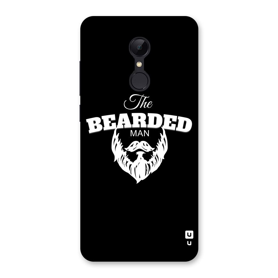 The Bearded Man Back Case for Redmi 5