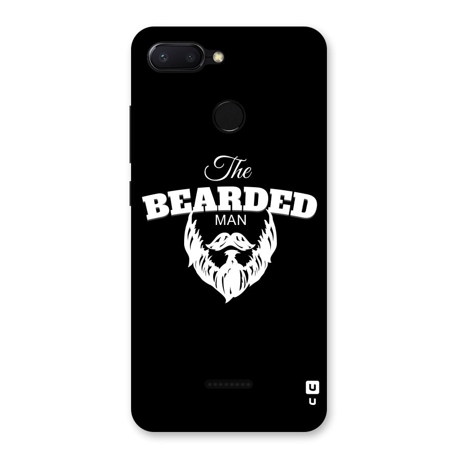 The Bearded Man Back Case for Redmi 6