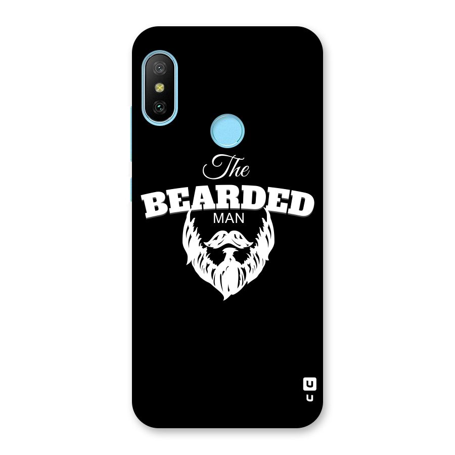 The Bearded Man Back Case for Redmi 6 Pro