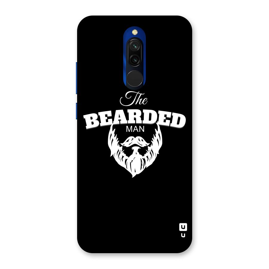 The Bearded Man Back Case for Redmi 8