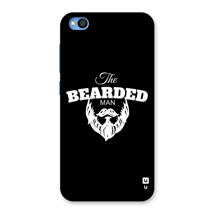 The Bearded Man Back Case for Redmi Go