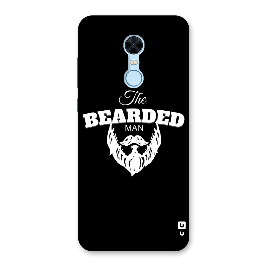 The Bearded Man Back Case for Redmi Note 5
