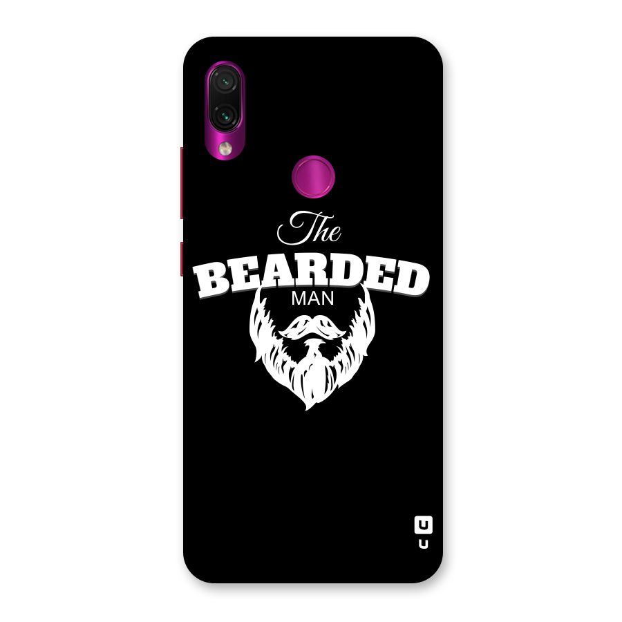 The Bearded Man Back Case for Redmi Note 7 Pro