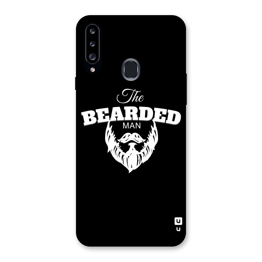 The Bearded Man Back Case for Samsung Galaxy A20s
