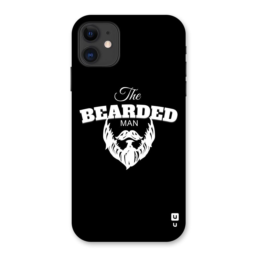 The Bearded Man Back Case for iPhone 11