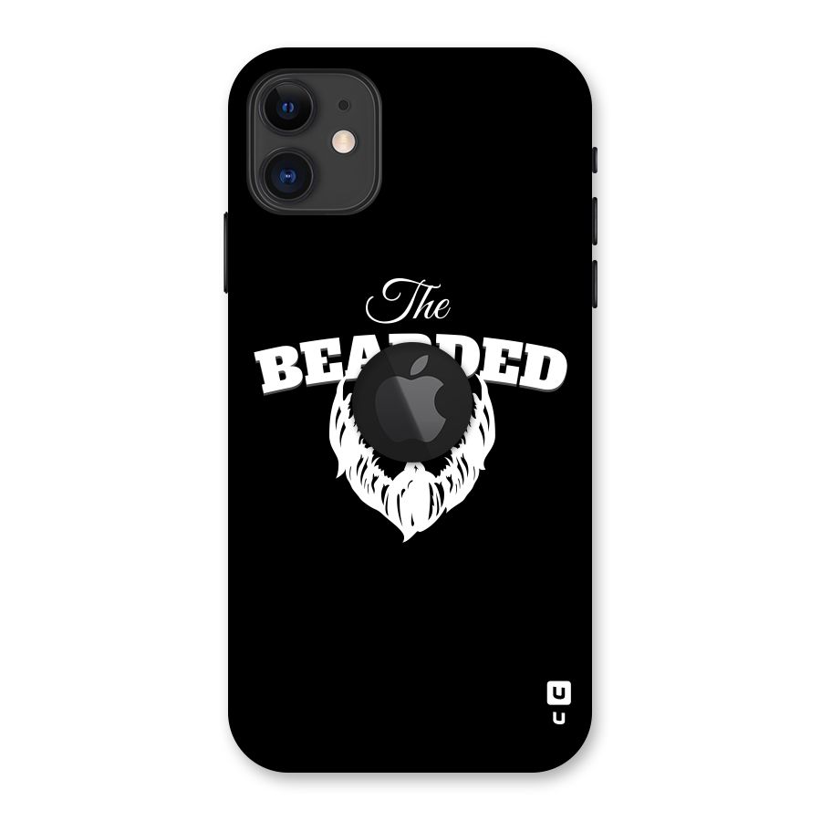 The Bearded Man Back Case for iPhone 11 Logo Cut