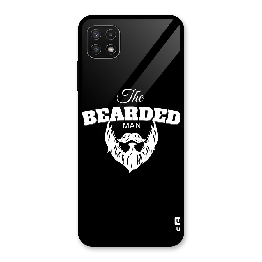 The Bearded Man Glass Back Case for Galaxy A22 5G