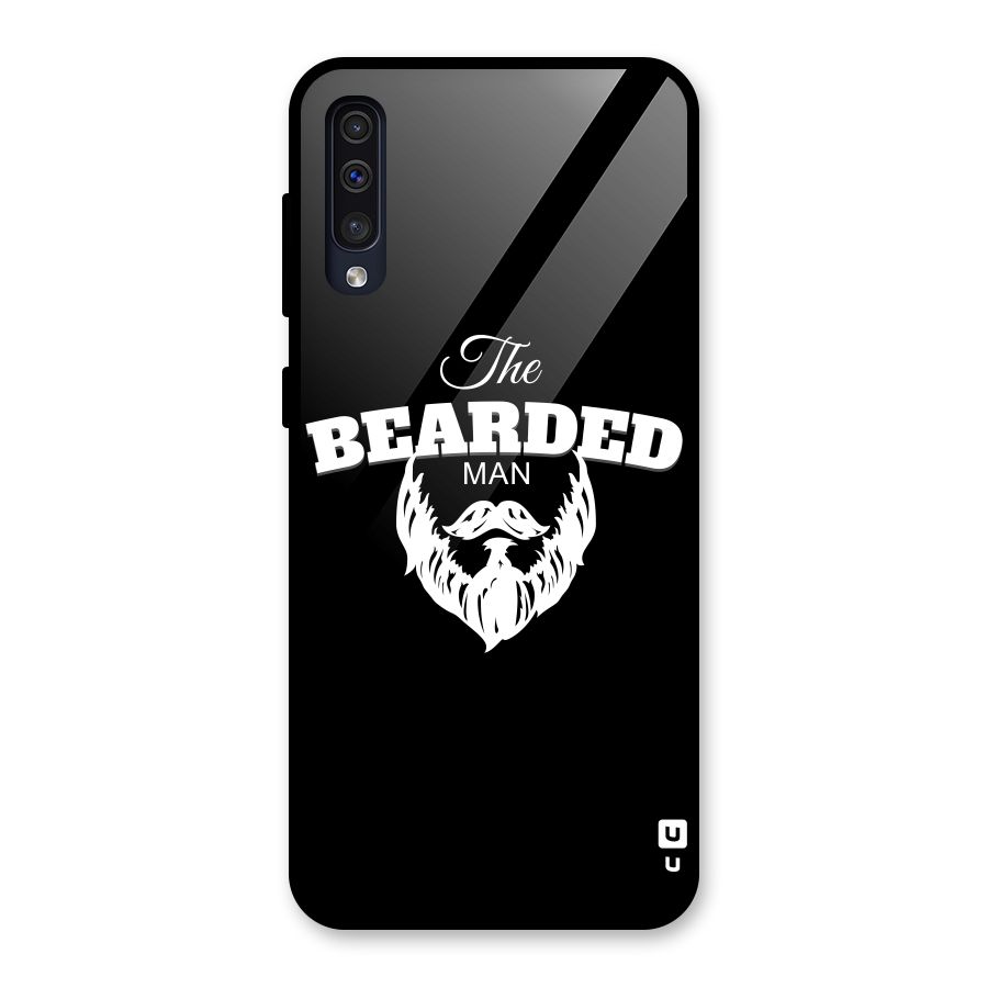 The Bearded Man Glass Back Case for Galaxy A50