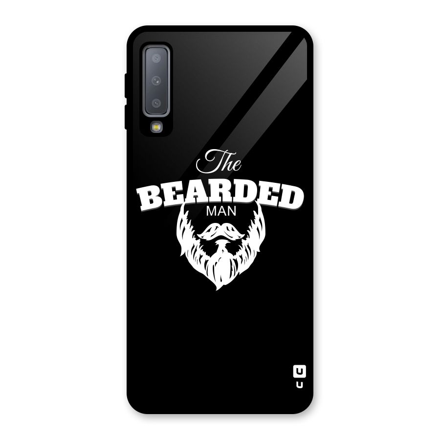 The Bearded Man Glass Back Case for Galaxy A7 (2018)