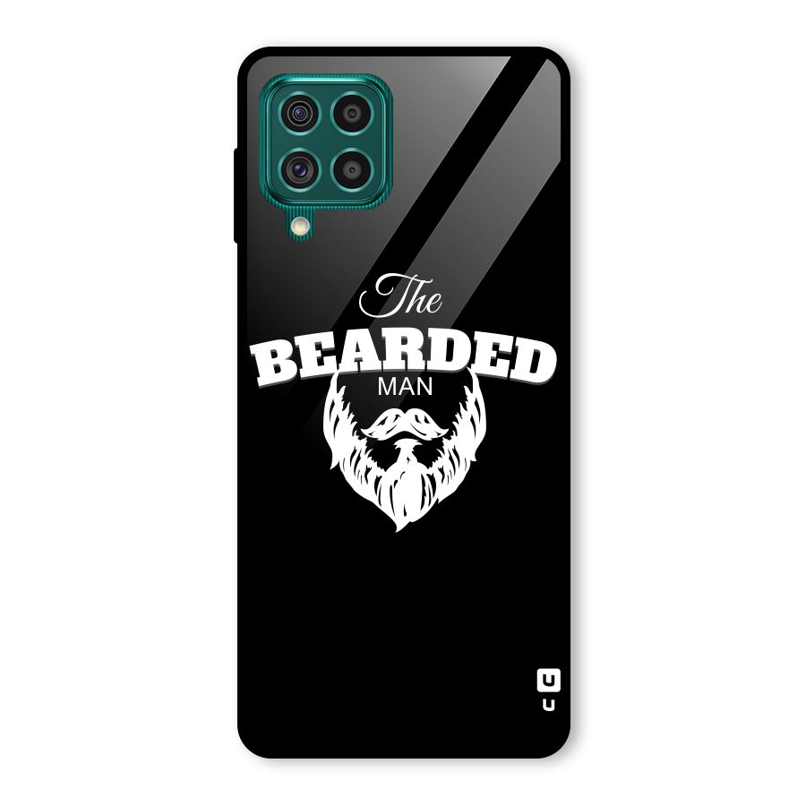 The Bearded Man Glass Back Case for Galaxy F62