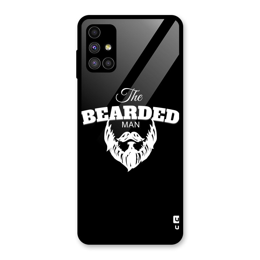 The Bearded Man Glass Back Case for Galaxy M51