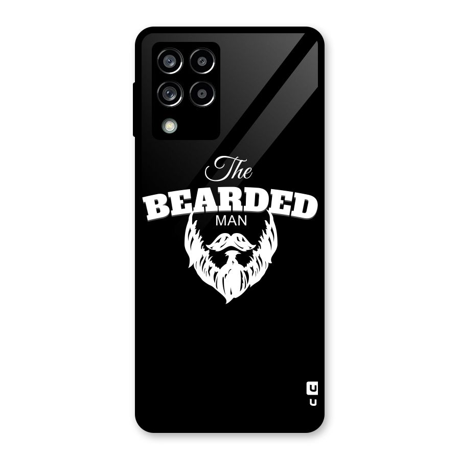 The Bearded Man Glass Back Case for Galaxy M53 5G