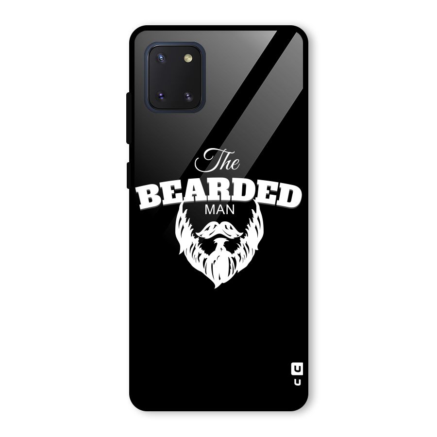 The Bearded Man Glass Back Case for Galaxy Note 10 Lite