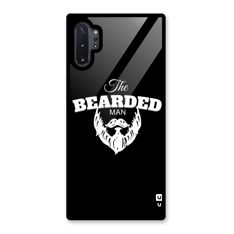 The Bearded Man Glass Back Case for Galaxy Note 10 Plus