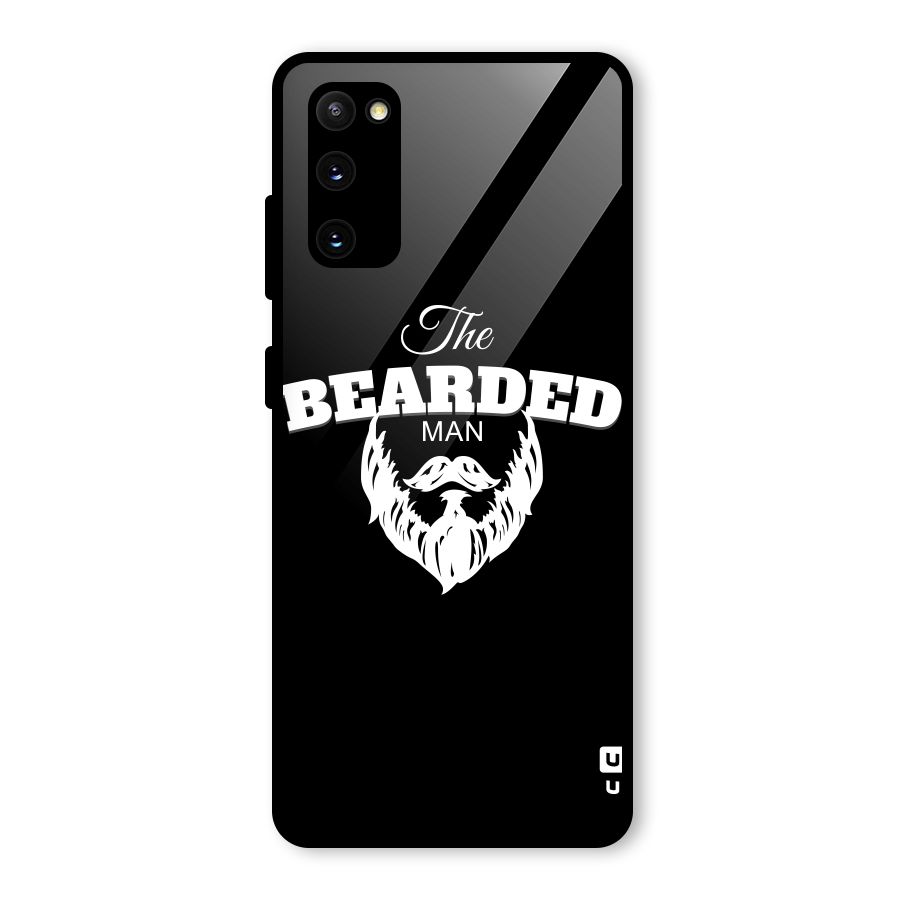 The Bearded Man Glass Back Case for Galaxy S20 FE 5G