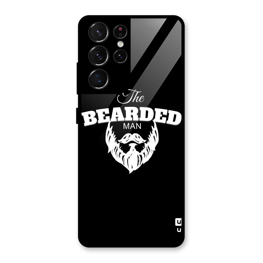The Bearded Man Glass Back Case for Galaxy S21 Ultra 5G