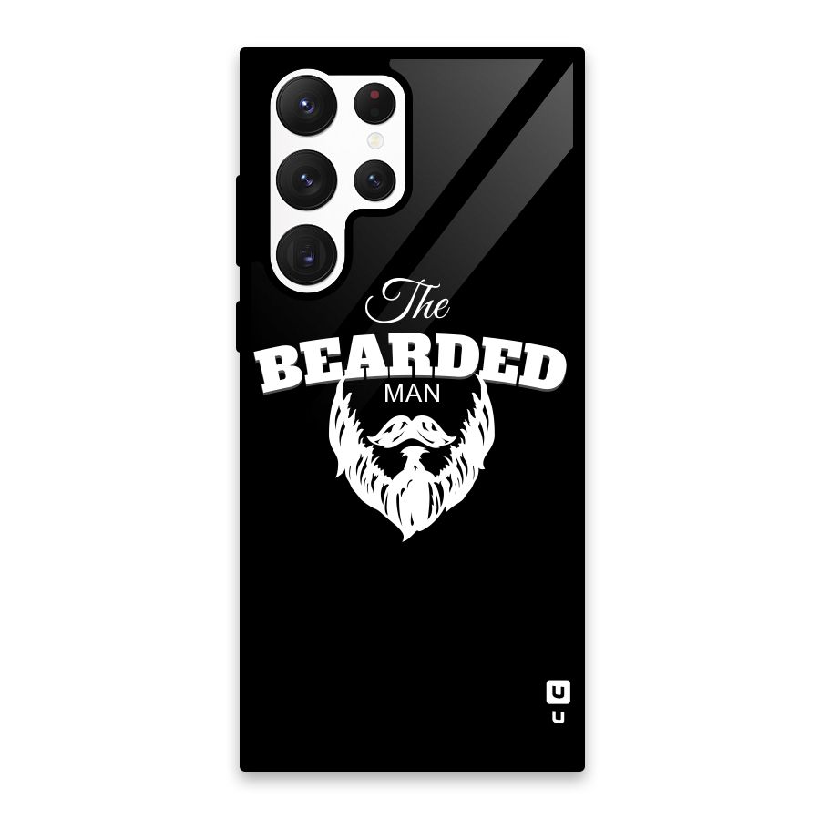 The Bearded Man Glass Back Case for Galaxy S22 Ultra 5G