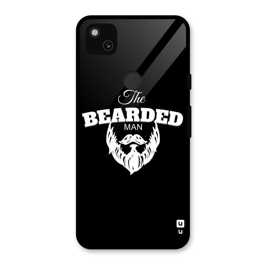 The Bearded Man Glass Back Case for Google Pixel 4a