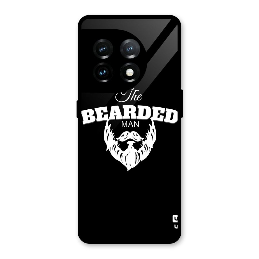 The Bearded Man Glass Back Case for OnePlus 11