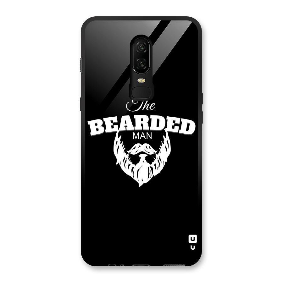 The Bearded Man Glass Back Case for OnePlus 6
