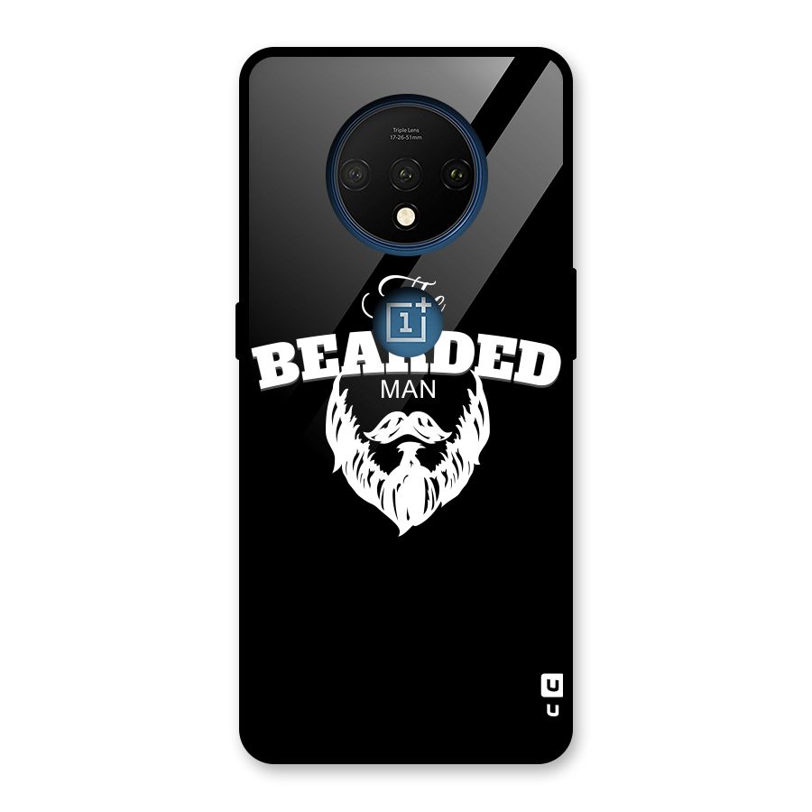 The Bearded Man Glass Back Case for OnePlus 7T