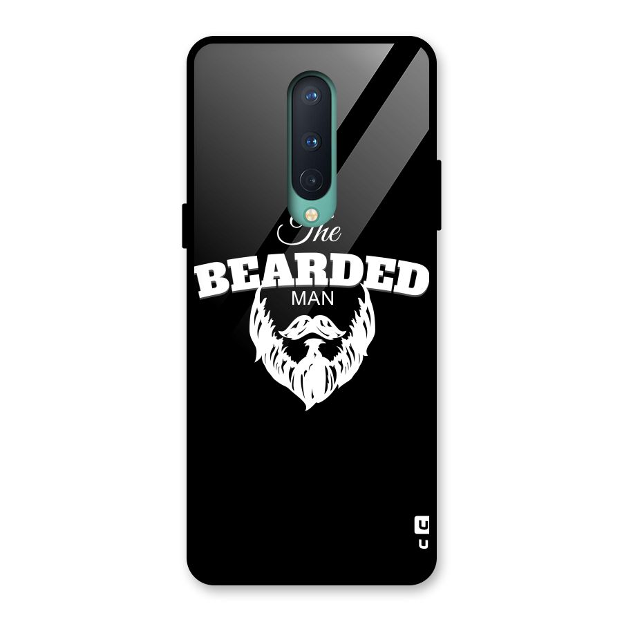 The Bearded Man Glass Back Case for OnePlus 8