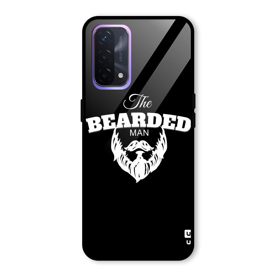 The Bearded Man Glass Back Case for Oppo A74 5G