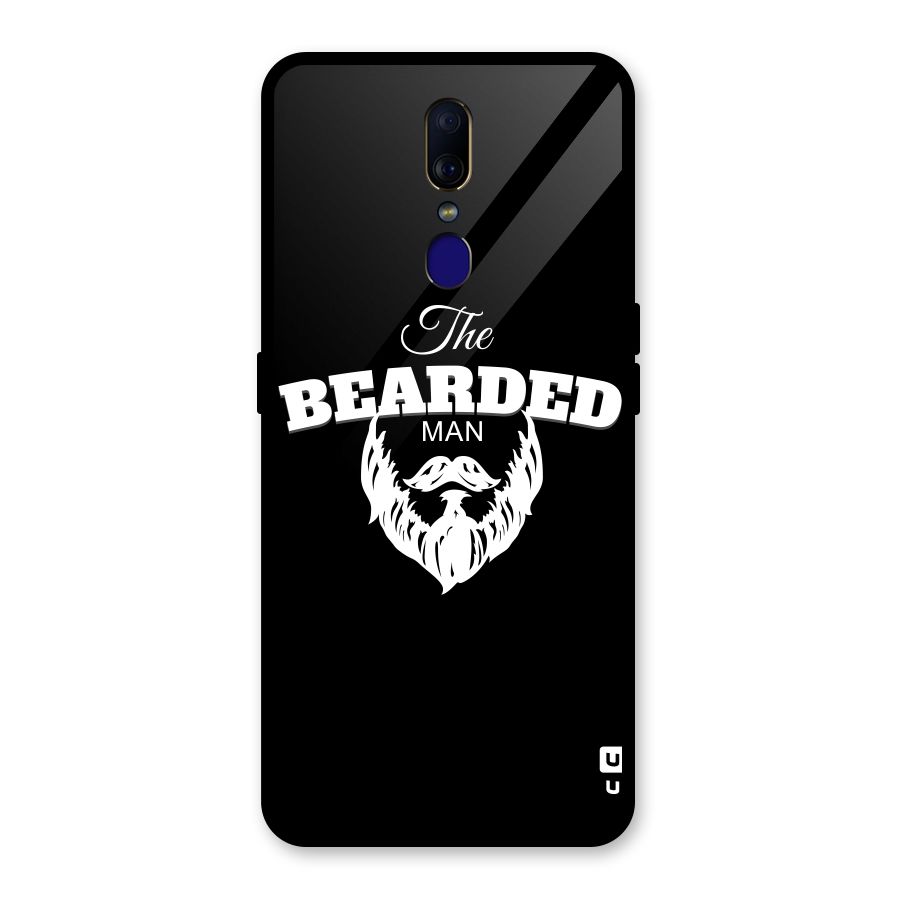 The Bearded Man Glass Back Case for Oppo F11