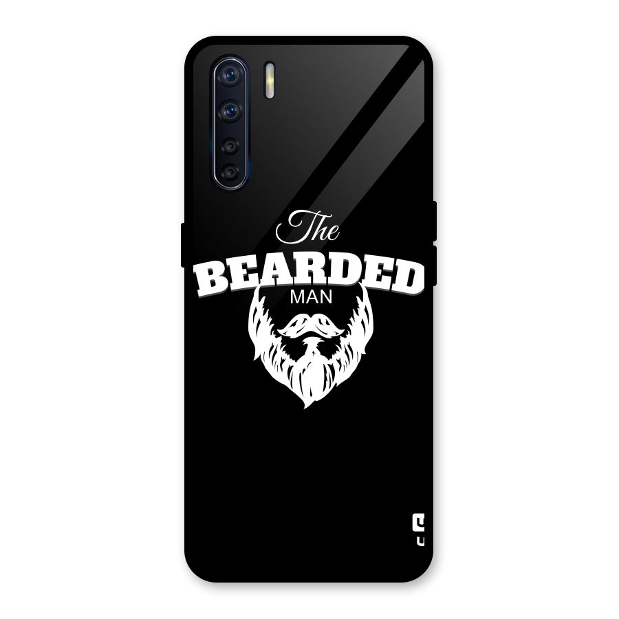 The Bearded Man Glass Back Case for Oppo F15