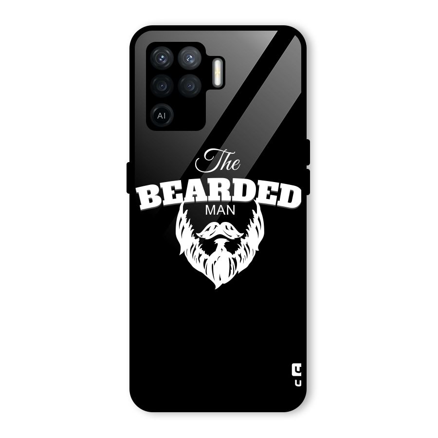 The Bearded Man Glass Back Case for Oppo F19 Pro