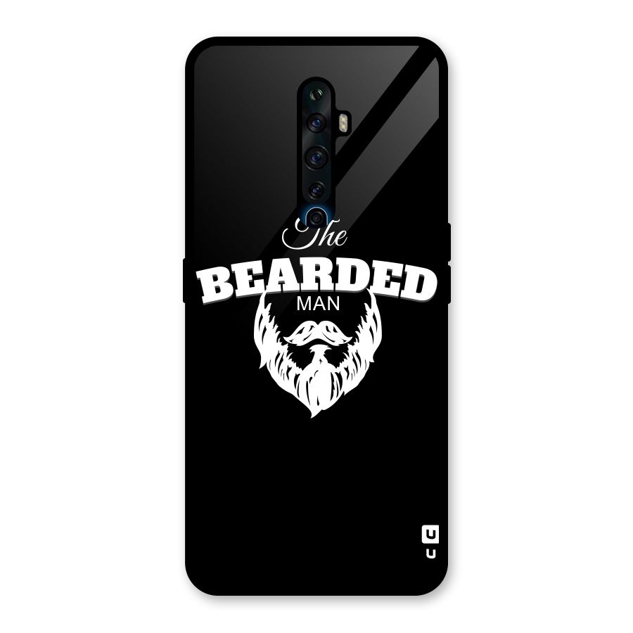 The Bearded Man Glass Back Case for Oppo Reno2 F
