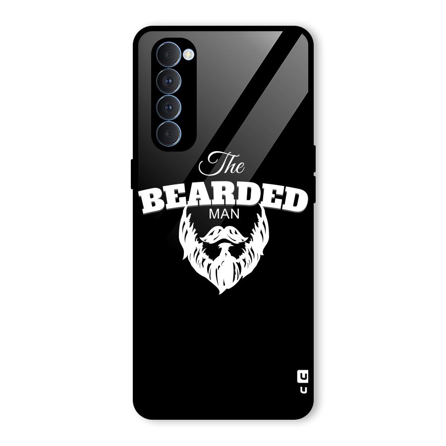 The Bearded Man Glass Back Case for Oppo Reno4 Pro