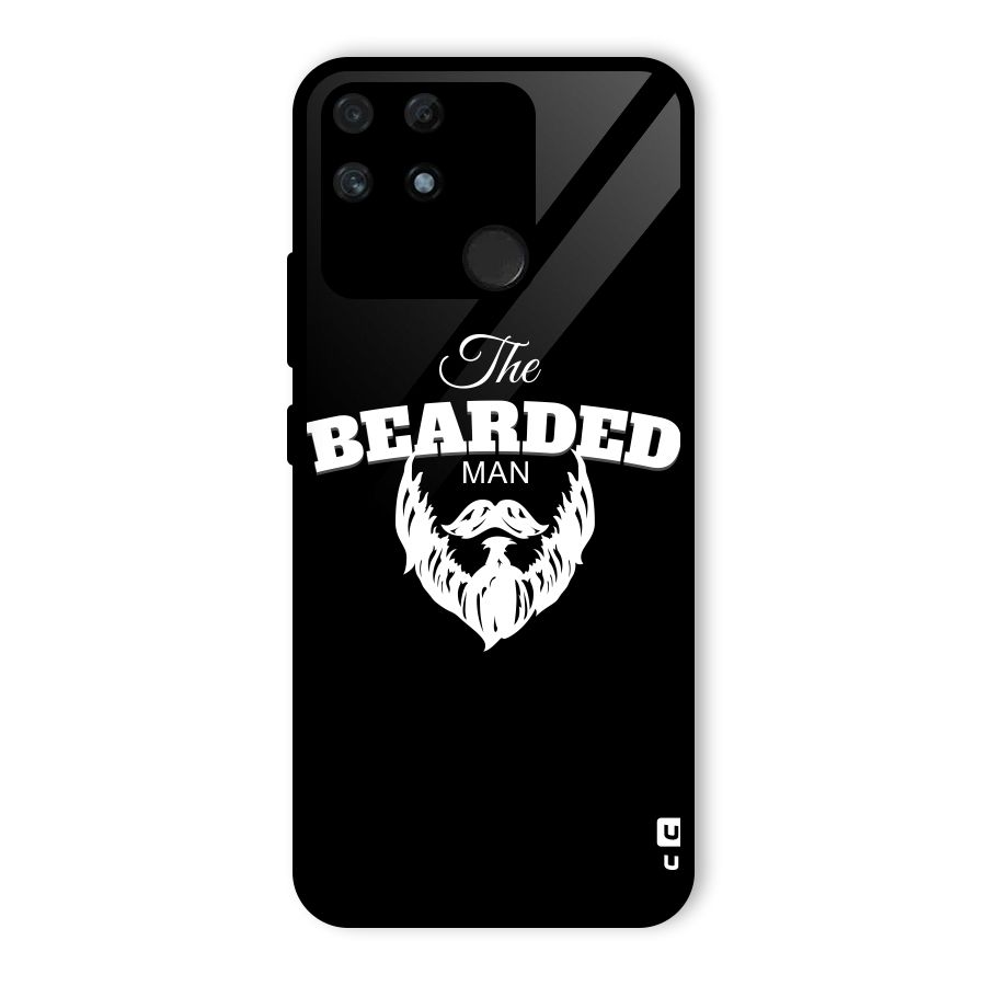 The Bearded Man Glass Back Case for Realme Narzo 50A