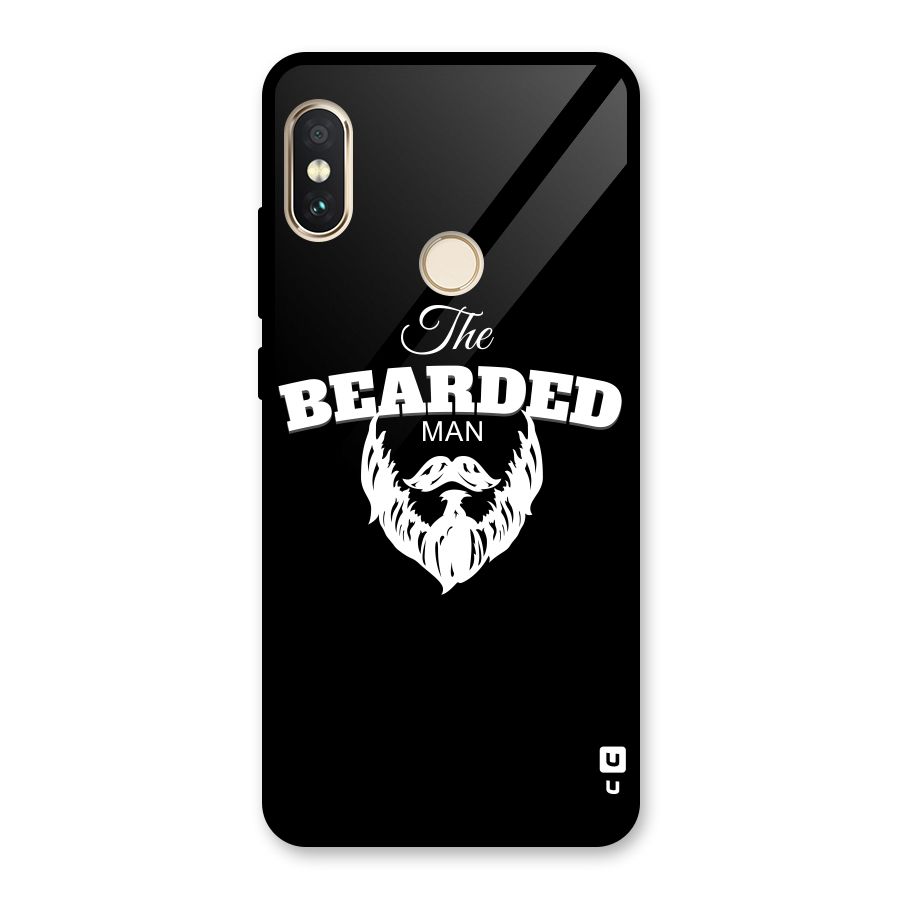 The Bearded Man Glass Back Case for Redmi Note 5 Pro