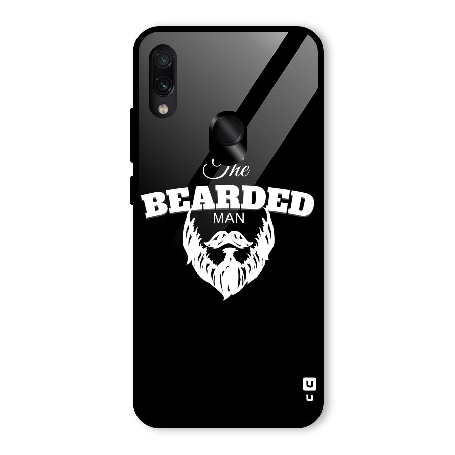 The Bearded Man Glass Back Case for Redmi Note 7S