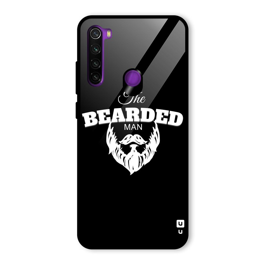 The Bearded Man Glass Back Case for Redmi Note 8