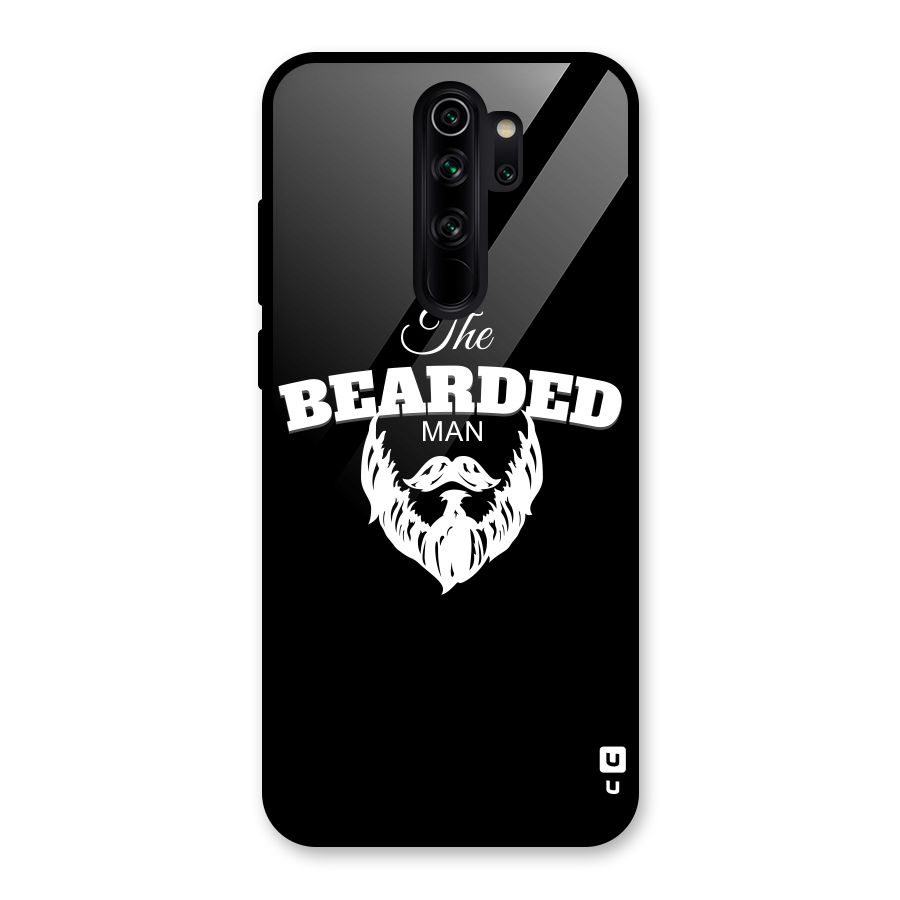 The Bearded Man Glass Back Case for Redmi Note 8 Pro