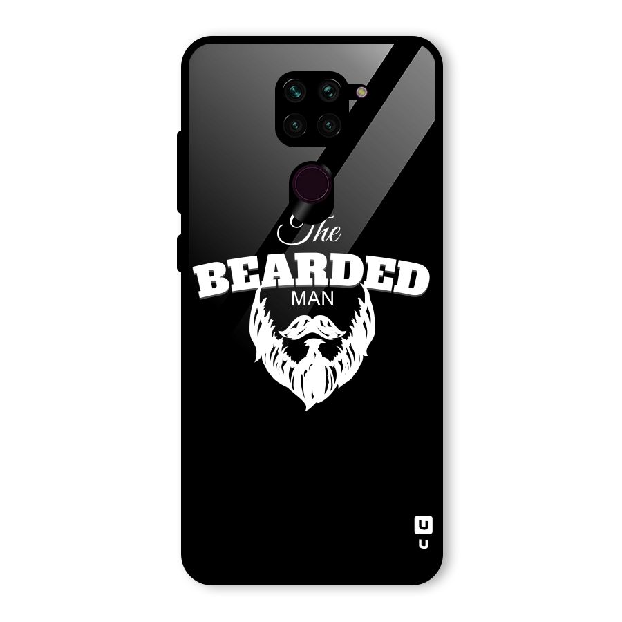 The Bearded Man Glass Back Case for Redmi Note 9