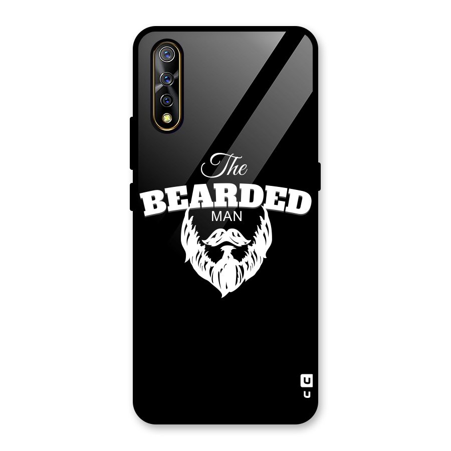 The Bearded Man Glass Back Case for Vivo S1