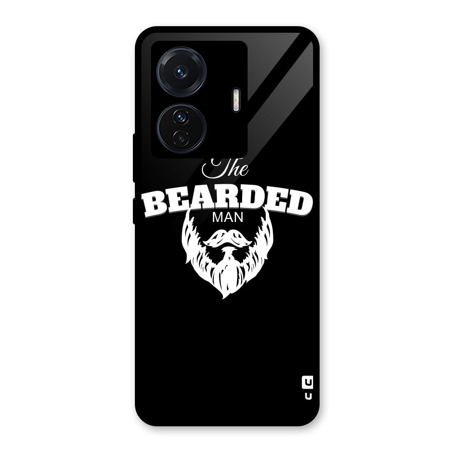 The Bearded Man Glass Back Case for Vivo T1 Pro