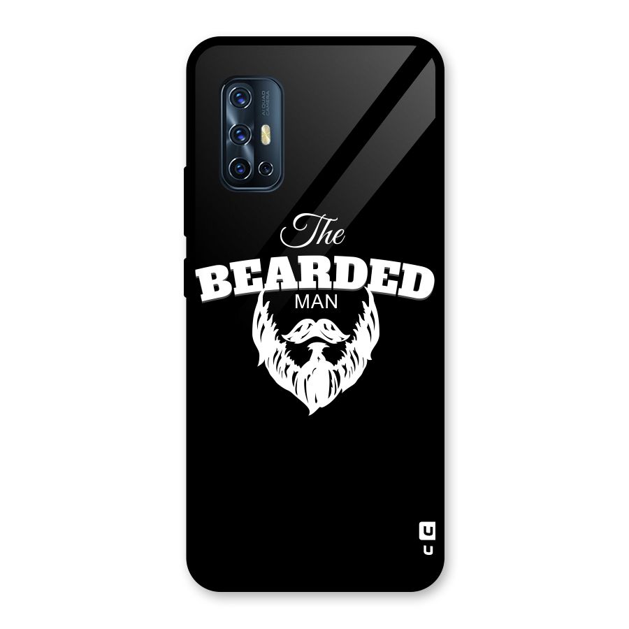 The Bearded Man Glass Back Case for Vivo V17
