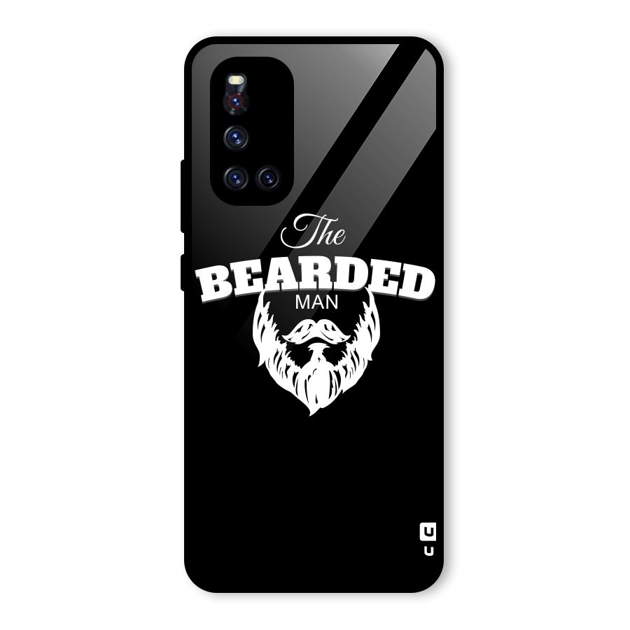 The Bearded Man Glass Back Case for Vivo V19
