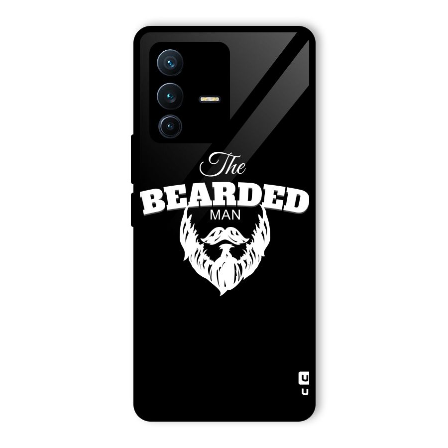 The Bearded Man Glass Back Case for Vivo V23 Pro