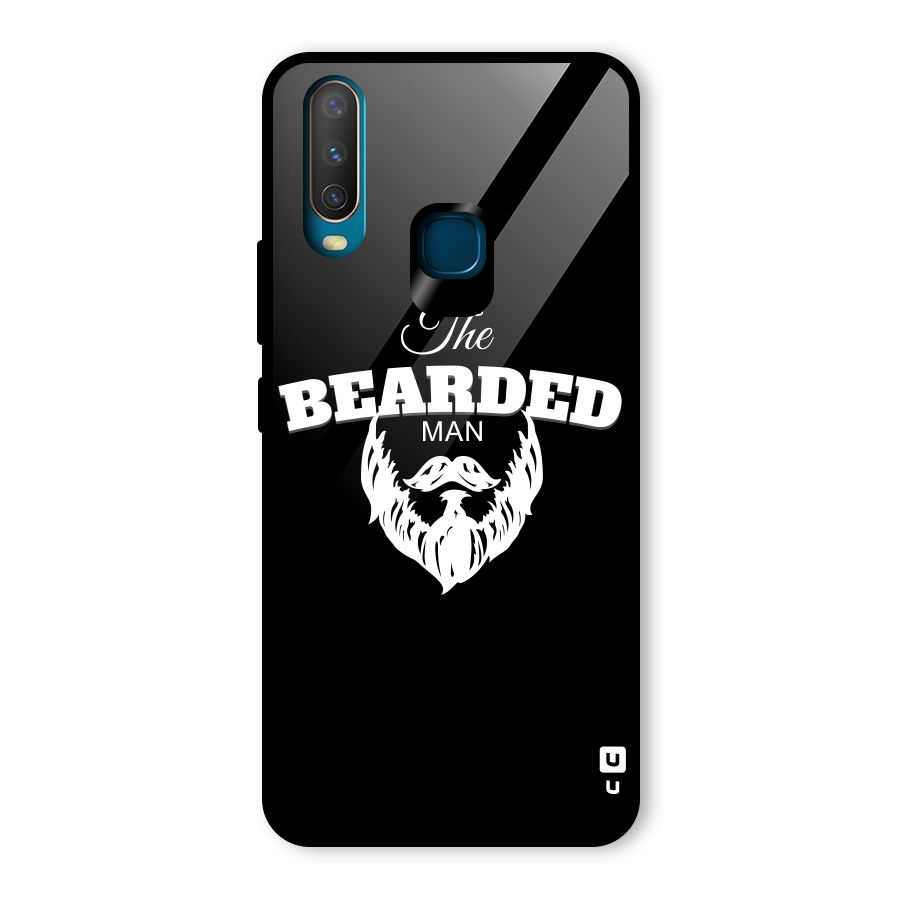 The Bearded Man Glass Back Case for Vivo Y17