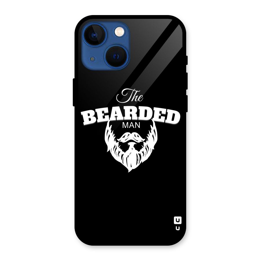 The Bearded Man Glass Back Case for iPhone 13 Mini