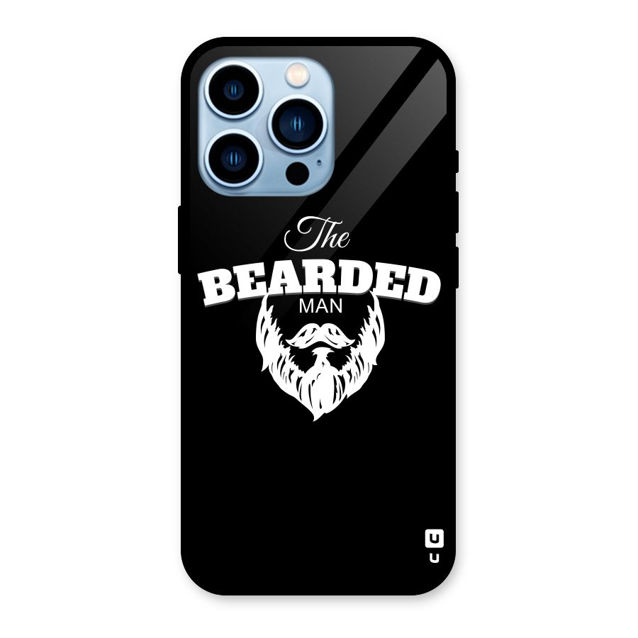 The Bearded Man Glass Back Case for iPhone 13 Pro