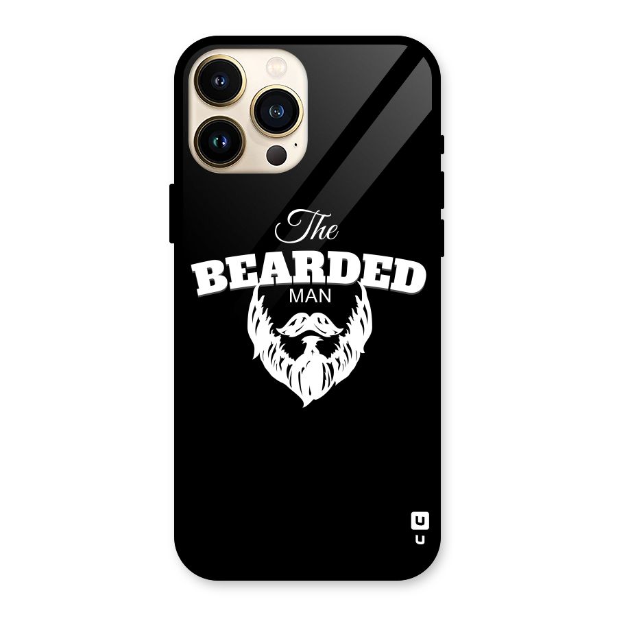 The Bearded Man Glass Back Case for iPhone 13 Pro Max