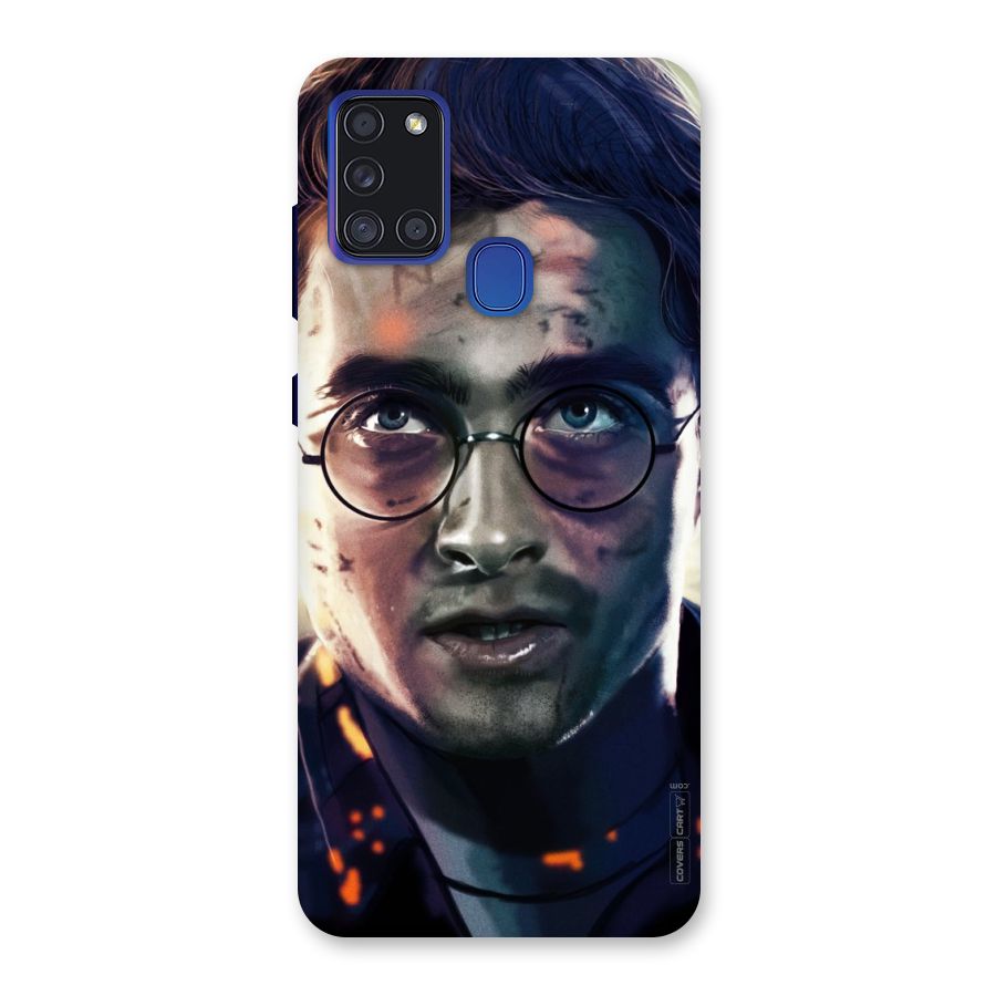 The Boy Who Lived Back Case for Galaxy A21s